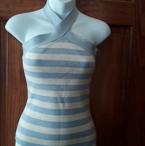 INC ribbed halter